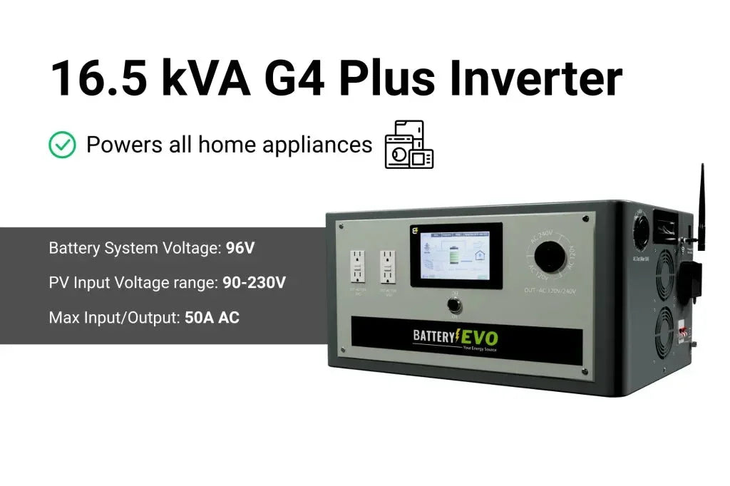 BatteryEvo WALRUS G4 Plus 16.5K INV. 23 kWh AC110/220V 96N