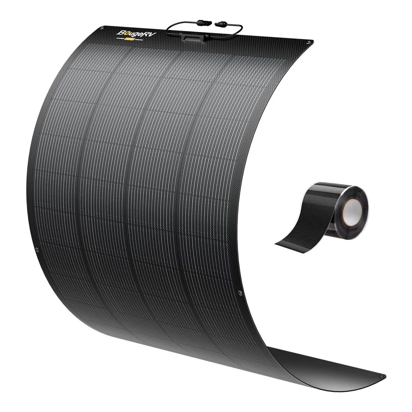 BougeRV Arch Pro 200W N-Type TOPCon Flexible Solar Panel (12V/24V Compatible)