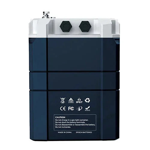 Epoch Batteries 24V 230Ah V2 Elite Series - Heated & Bluetooth & Victron Comms LiFePO4 Battery