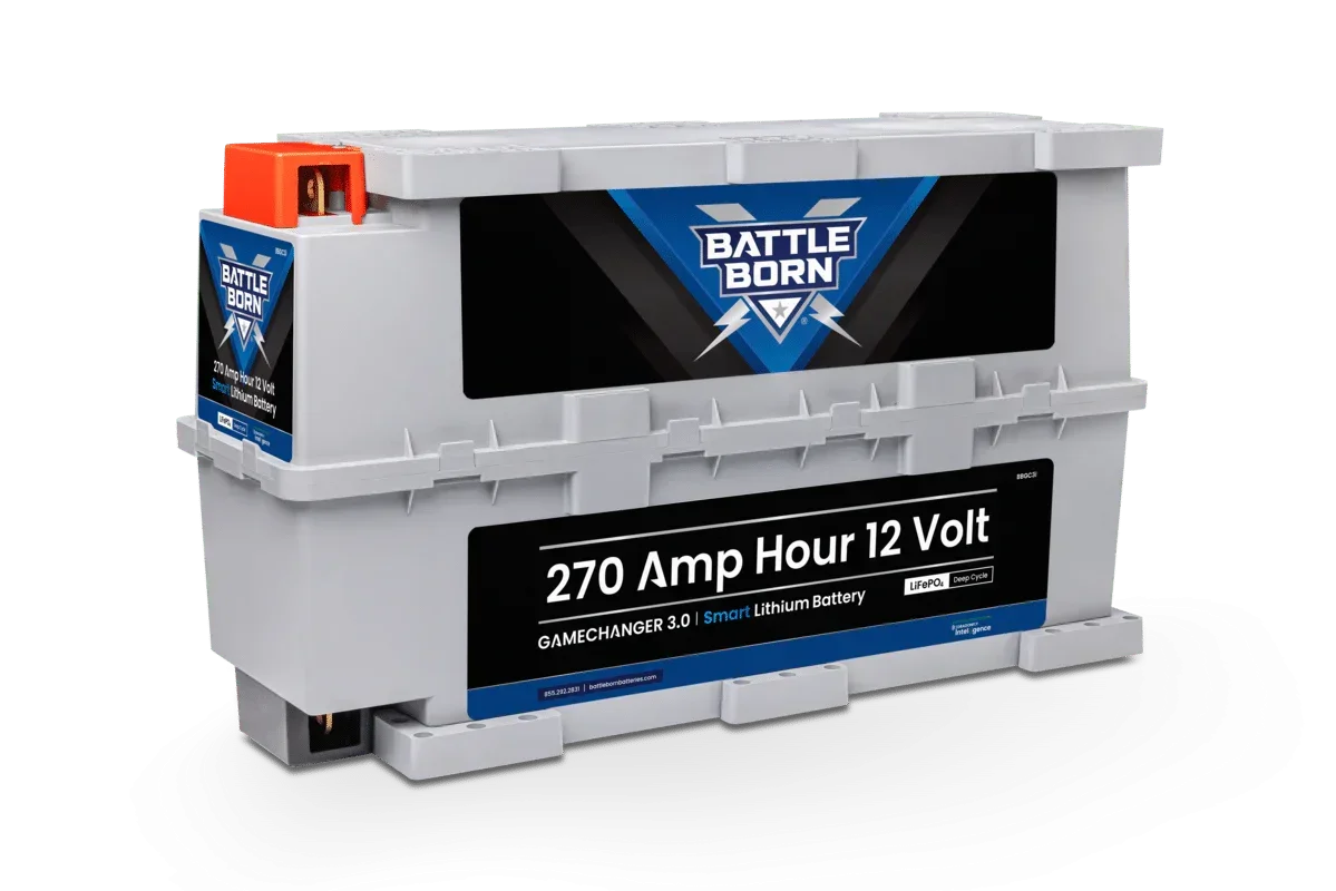 Battle Born 270Ah 12V GC3 Smart LiFePO4 Deep Cycle Battery