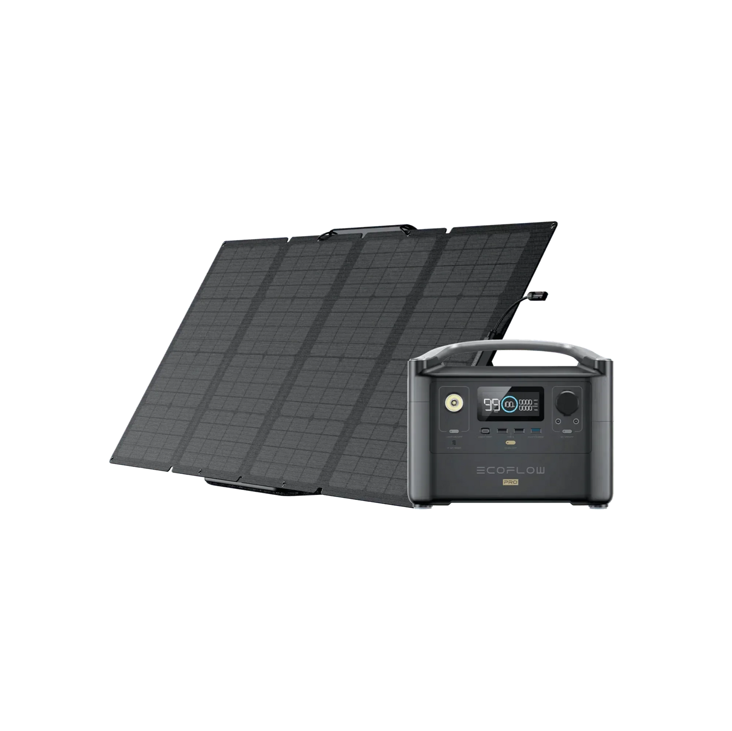 EcoFlow RIVER 2 Pro + 1*160W Portable Solar Panel