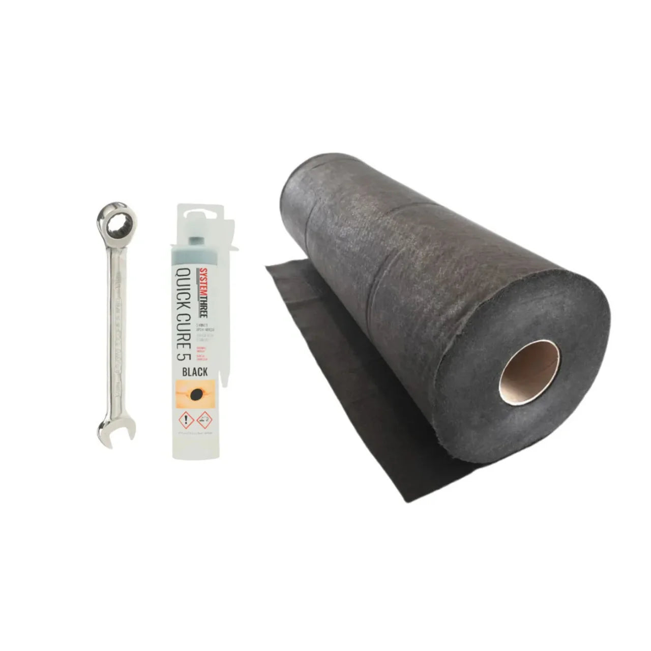 IntegraRack IR Earth Ballast Mounting Kit for IR-30 Ground Installation with Geotextile Roll and Epoxy Tube