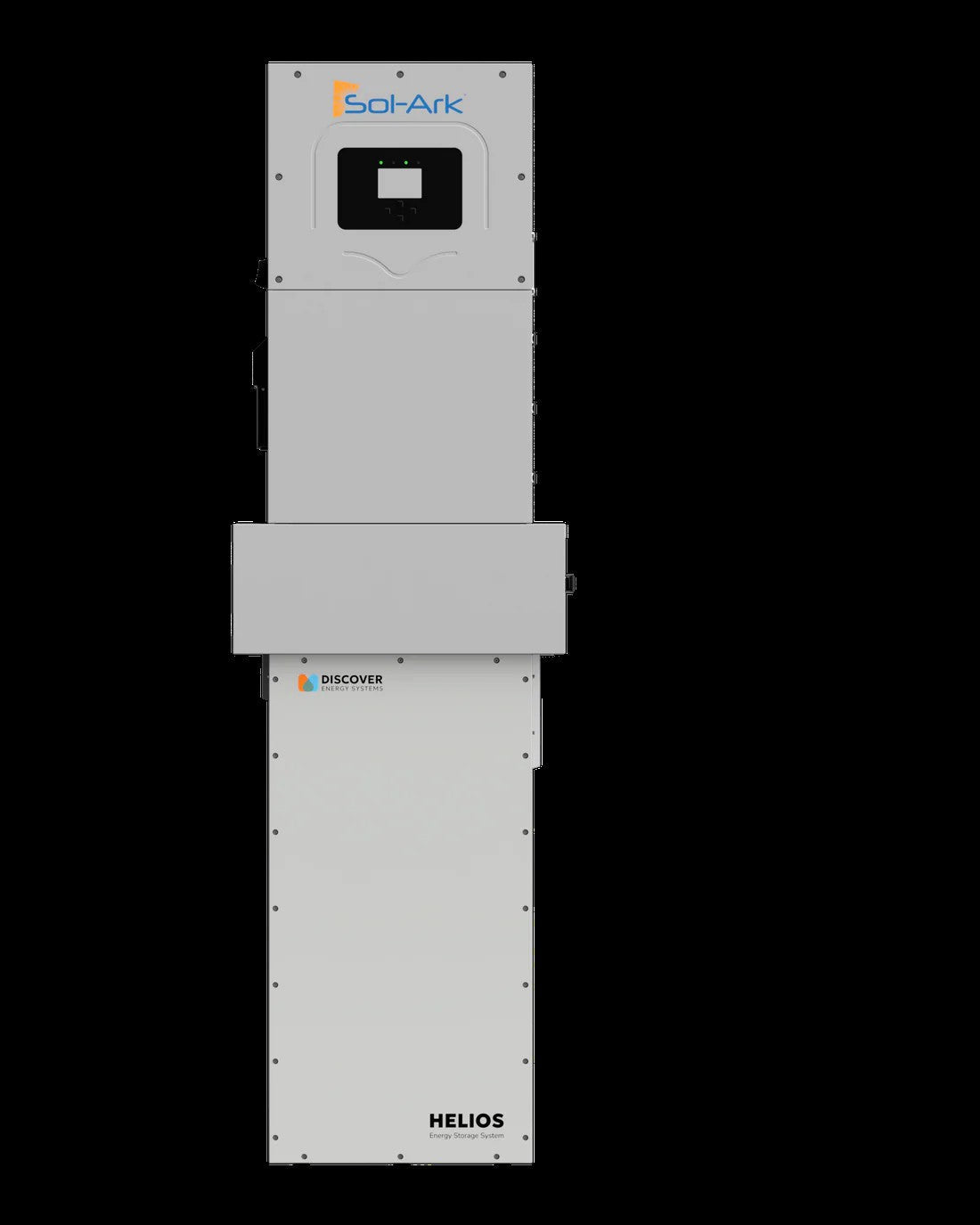 Sol-Ark 15K-2P Hybrid Inverter System With Discover Helios 16kWh Battery For Whole-Home Backup