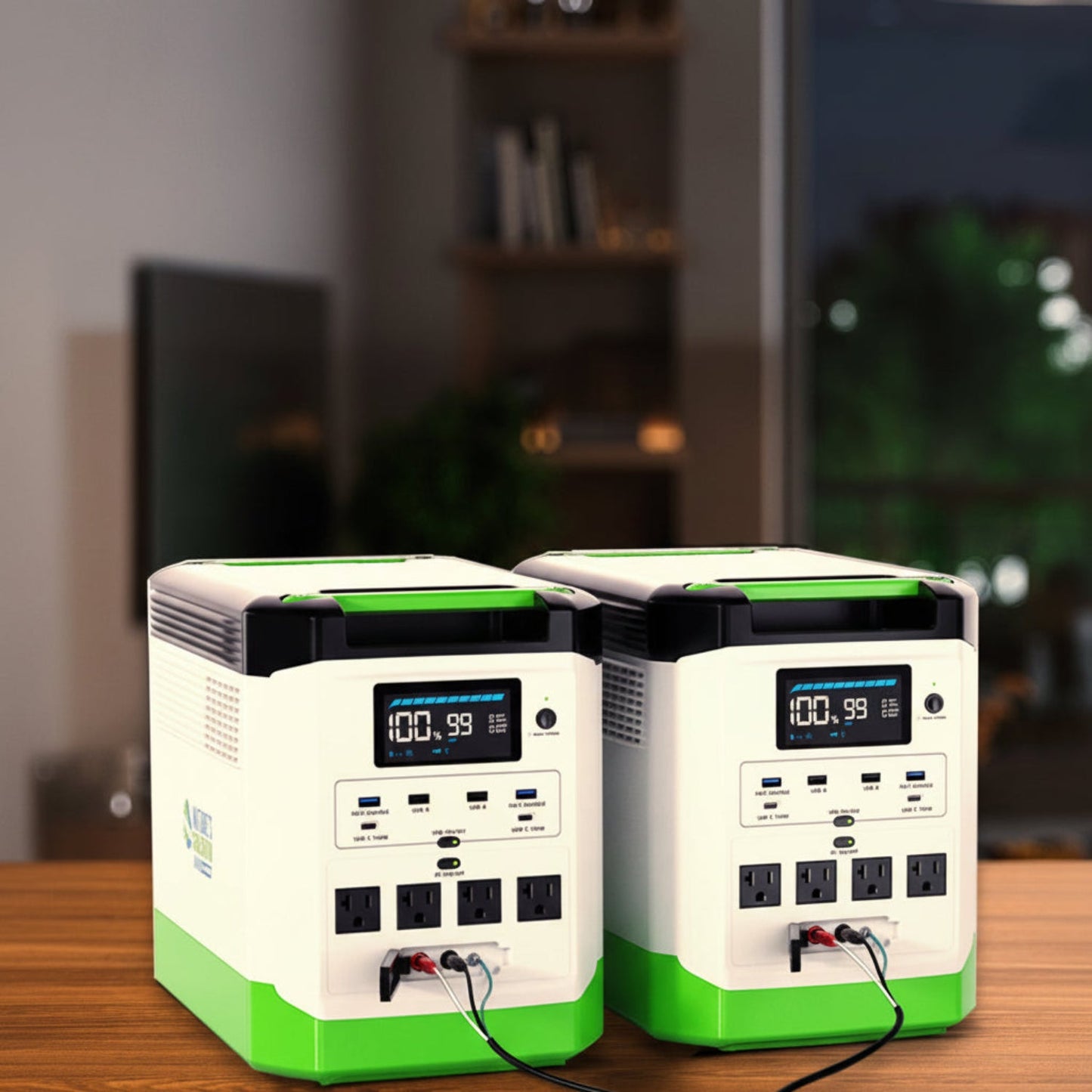 Nature's Generator Lithium 1800 Interconnect Link Cable to Connect Two Lithium 1800 Units