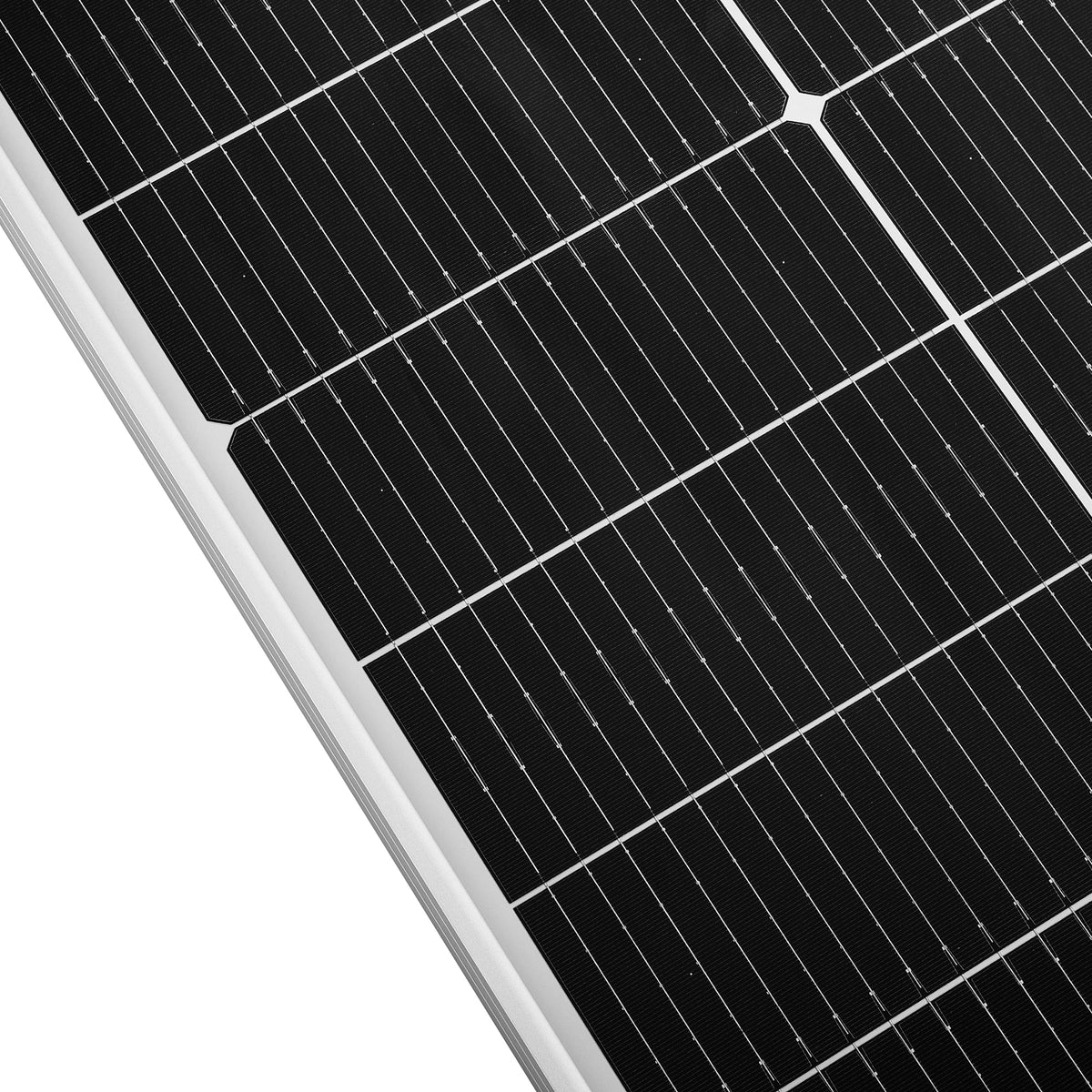 MEGA 100 SLIM | 100 Watt Slim Solar Panel | Compact 12V Off-Grid Narrow Solar Panel for Vans, Overlanders, Boats | 25-Year Output Warranty | UL Certified