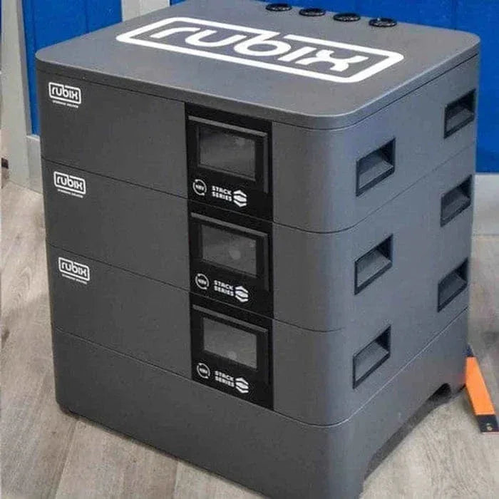 Rubix 5.12 kWh Battery 24 Volt | 200AH Stack Series Lithium LifePO4 Battery RS-25200