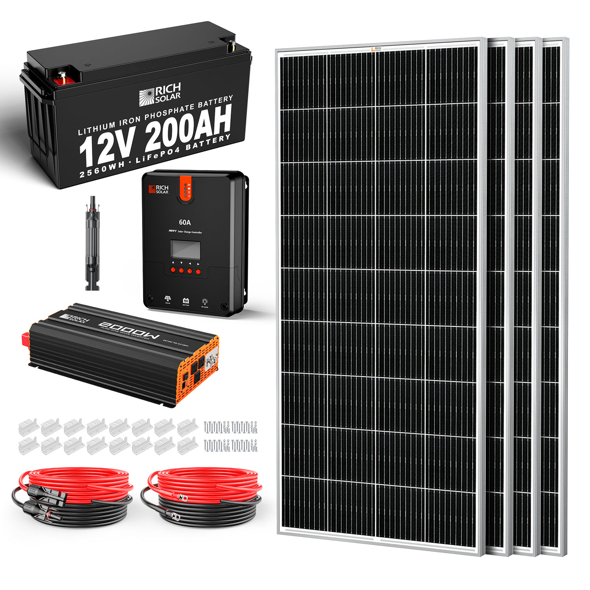 800 Watt Complete Solar Kit