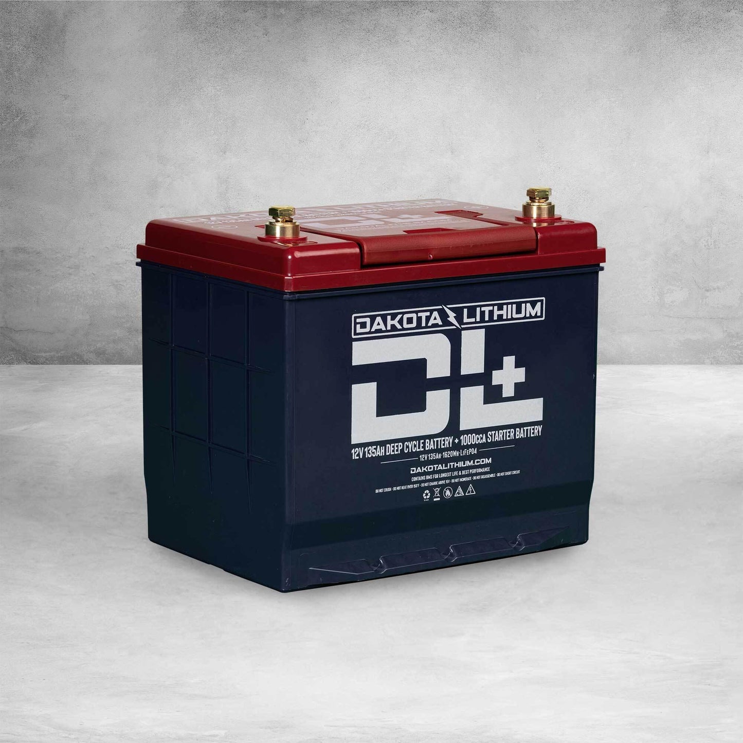 Dakota Lithium + 12V 135Ah Dual Purpose Starter Battery Plus Deep Cycle Performance