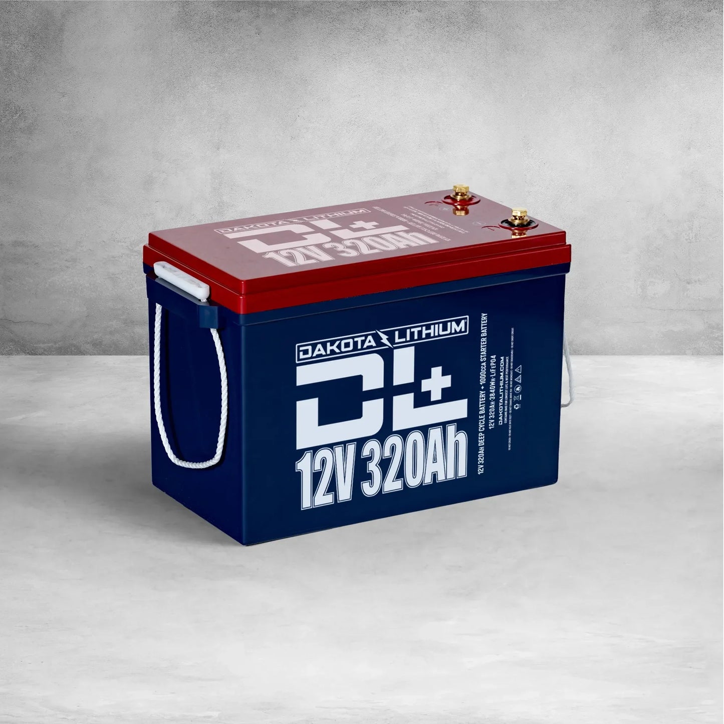 Dakota Lithium+ 12V 320Ah Dual Purpose Heated LiFePO4 Battery