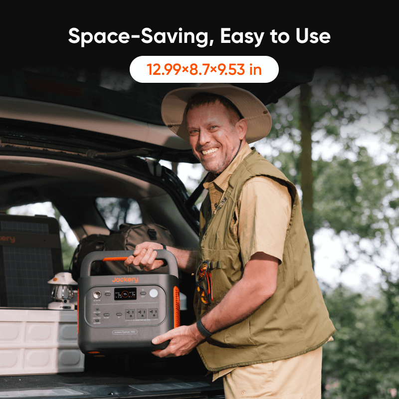 Jackery Explorer 1500 v2 Portable Power Station Off Grid Power Supply And Emergency Backup