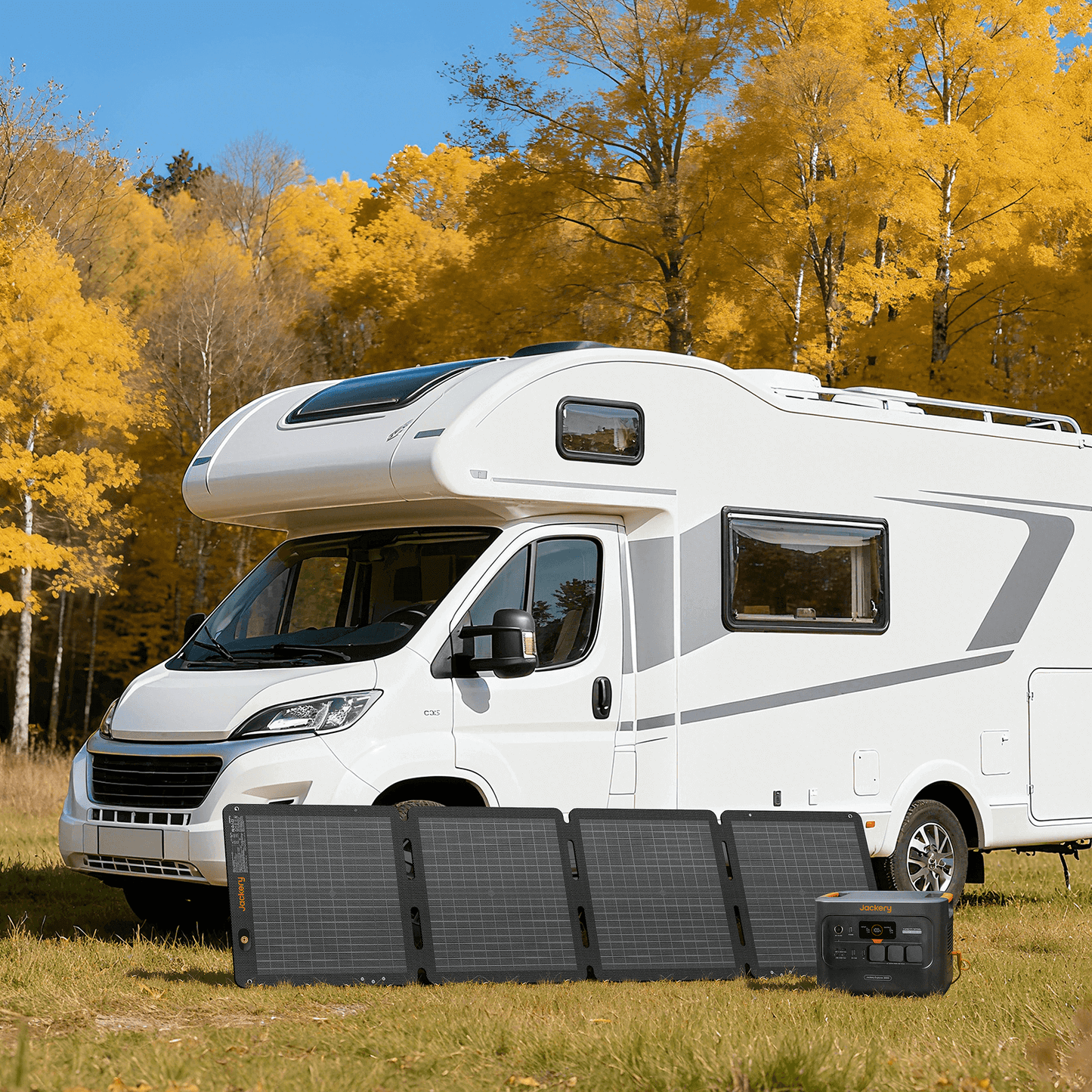 Jackery SolarSaga 100 Air Portable Solar Panel With Integrated Stand For Off Grid Charging