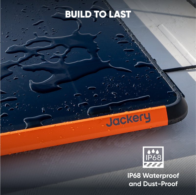 Jackery SolarSaga 100 Prime Solar Panel Add-On for Portable Power Stations and Outdoor Charging