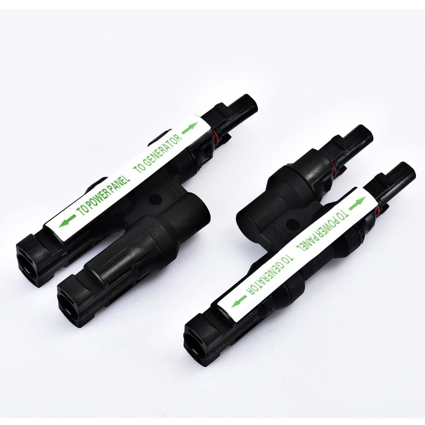 Nature's Generator MC4 Branch Connectors For Parallel Solar Panel Expansion Compatible With Nature's Generator Panels
