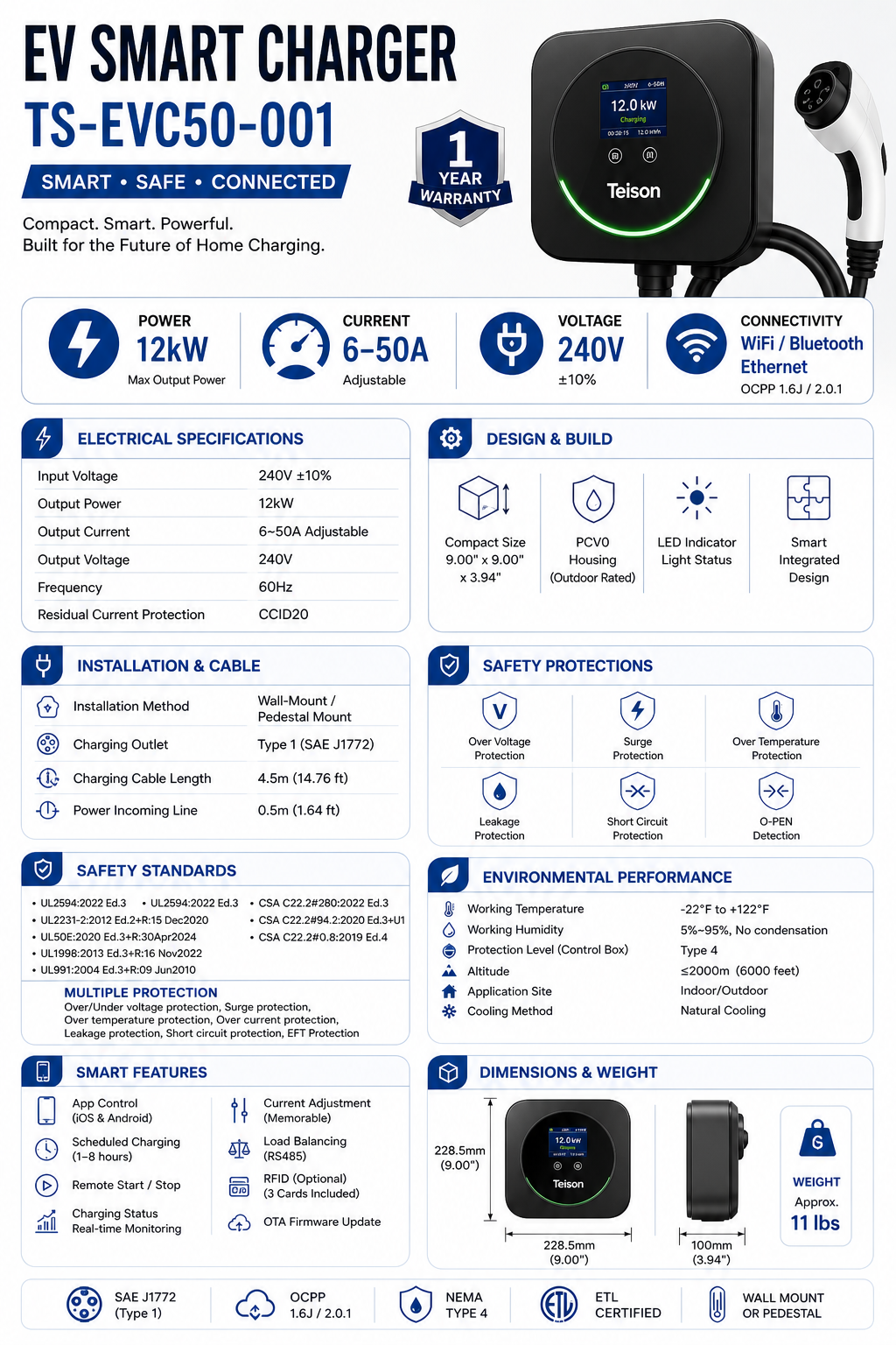 Teison Smart Mini 12kW