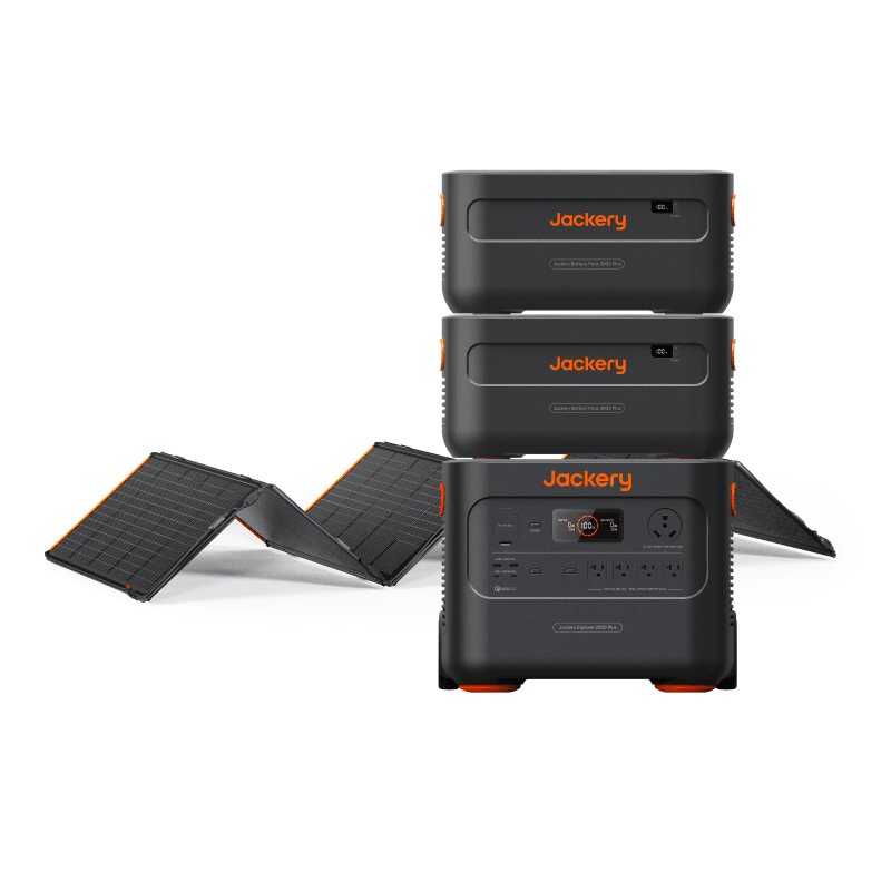Solar Generator 2000 Plus Off Grid Power Supply For Heavy Loads Up To 6000 W Expandable Storage From 2 KWh To 24 KWh