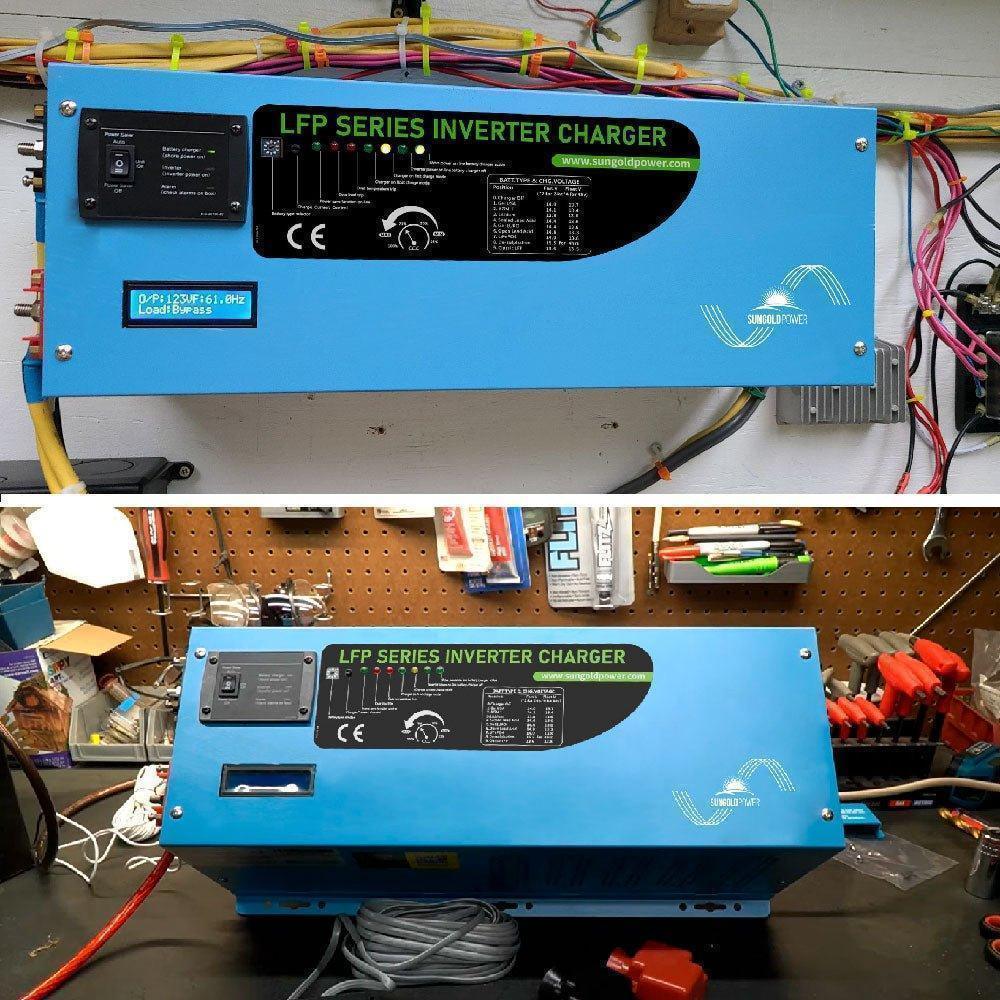 Sungold Power 3000W DC 12V Pure Sine Wave Inverter With Charger