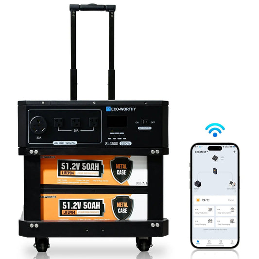 ECO-WORTHY SL3500 Stackable Power Station