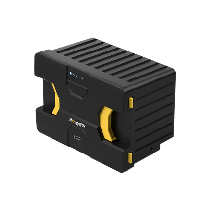 BougeRV CRD2 Dual Zone Solar Battery Portable Fridge Kit