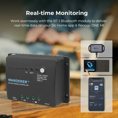 Renogy Wanderer Li 30A PWM Charge Controller