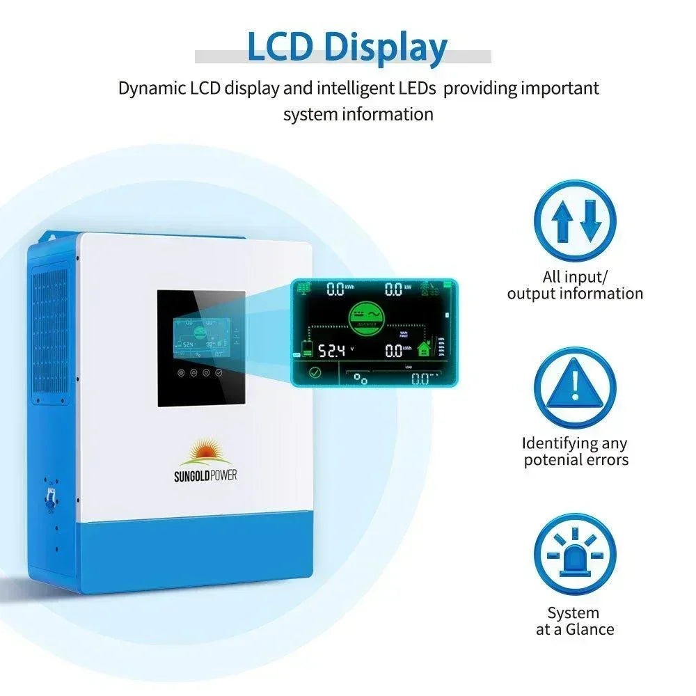 Sungold Power 10000W 48V Solar Charger Inverter (2 Units Parallel)