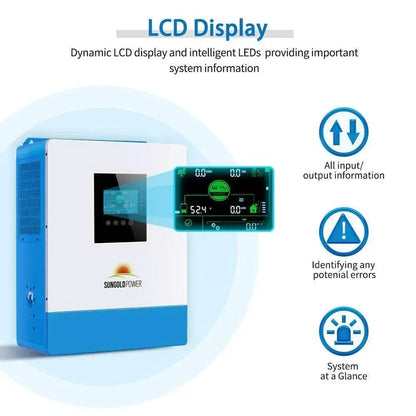 Sungold Power 10000W 48V Solar Charger Inverter (2 Units Parallel)