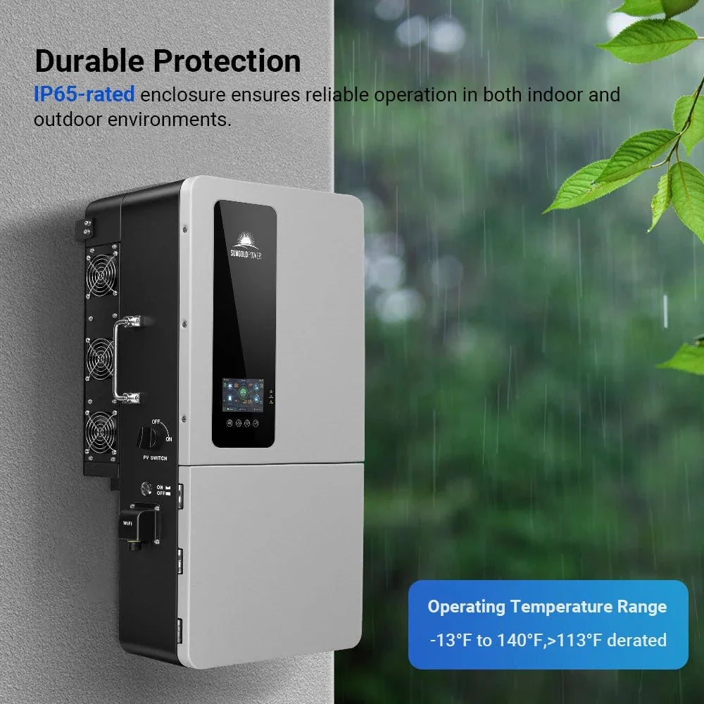 Sungold Power 12KW 48V All-in-one Hybrid Solar inverter SGS-12K18MAX