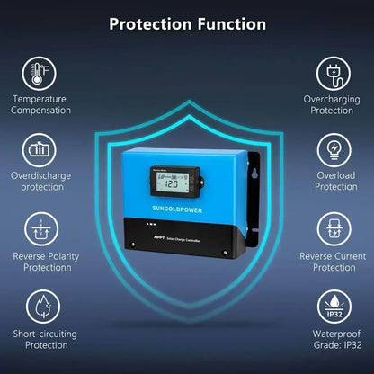 Sungold Power 100 Amp MPPT Solar Charge Controller