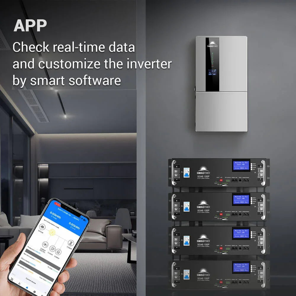 Sungold Power 11.4KW Hybrid Inverter 48V Split Phase SGN11.4KHB-48