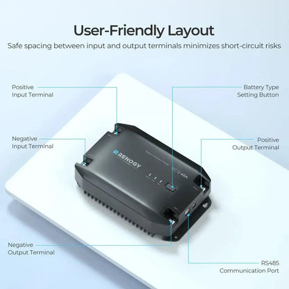 12V 20A/40A DC to DC Battery Charger