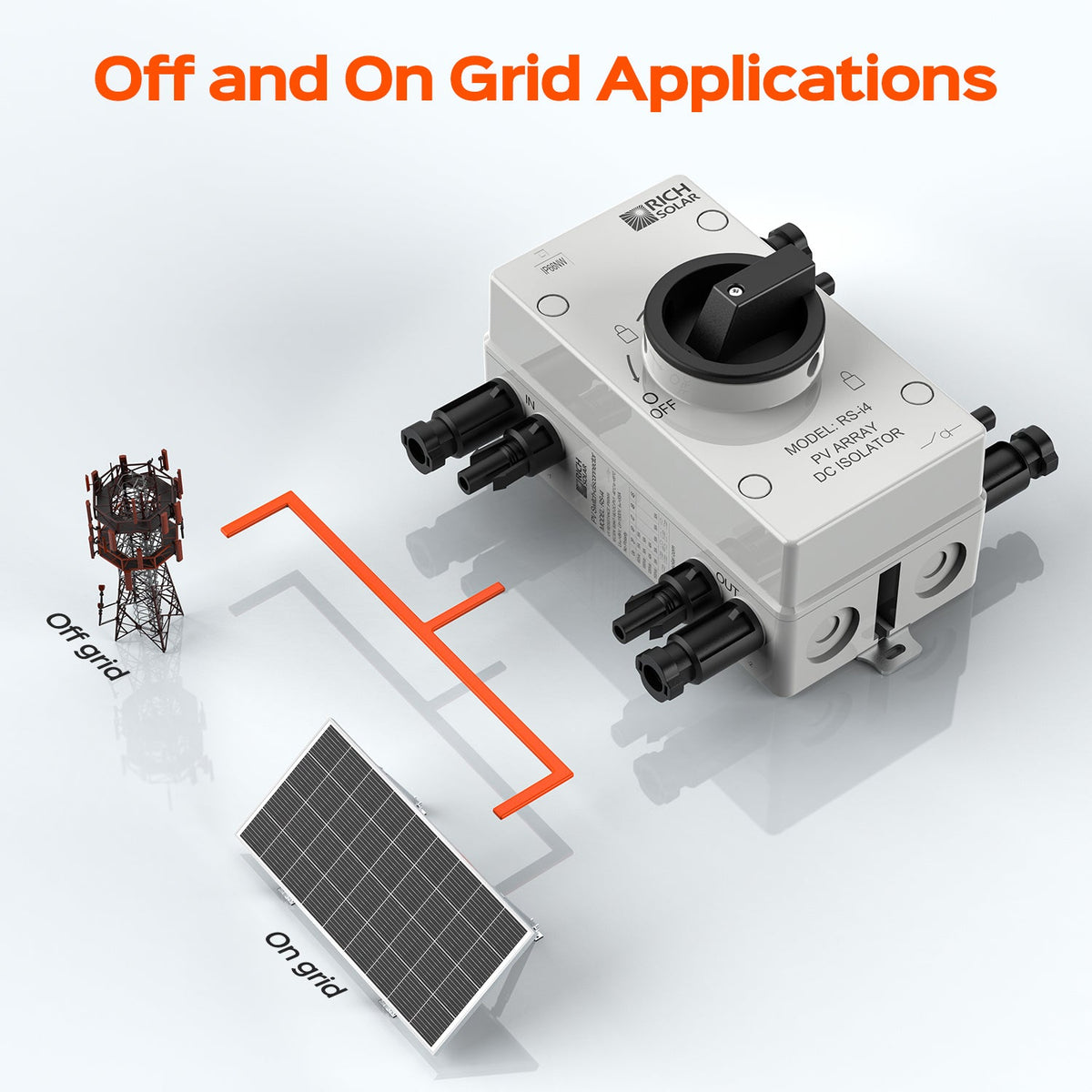 Solar PV DC Quick Disconnect Switch