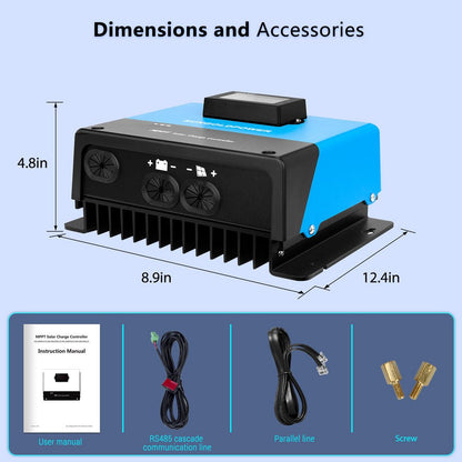 60 Amp MPPT Solar Charge Controller