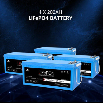 Complete Off Grid Solar Kit 8000W 48V 120V/240V output 10.24KWH Lithium Battery 5400 Watt Solar Panel SGK-8MAX