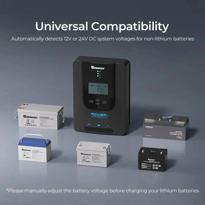 Rover Li 20/30/40/60/100 Amp MPPT Solar Charge Controller
