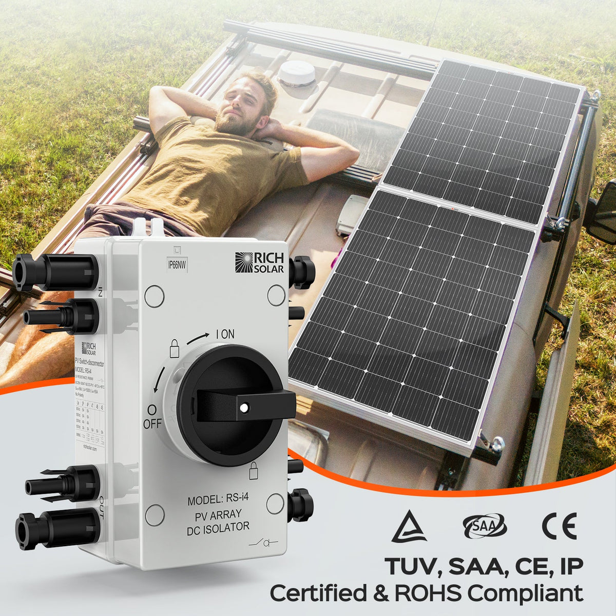 Solar PV DC Quick Disconnect Switch