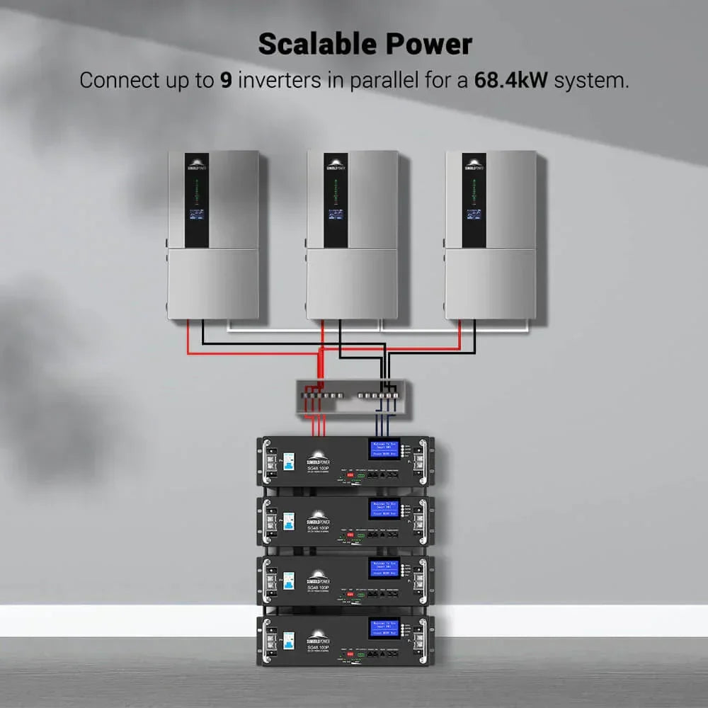 Sungold Power 11.4KW Hybrid Inverter 48V Split Phase SGN11.4KHB-48