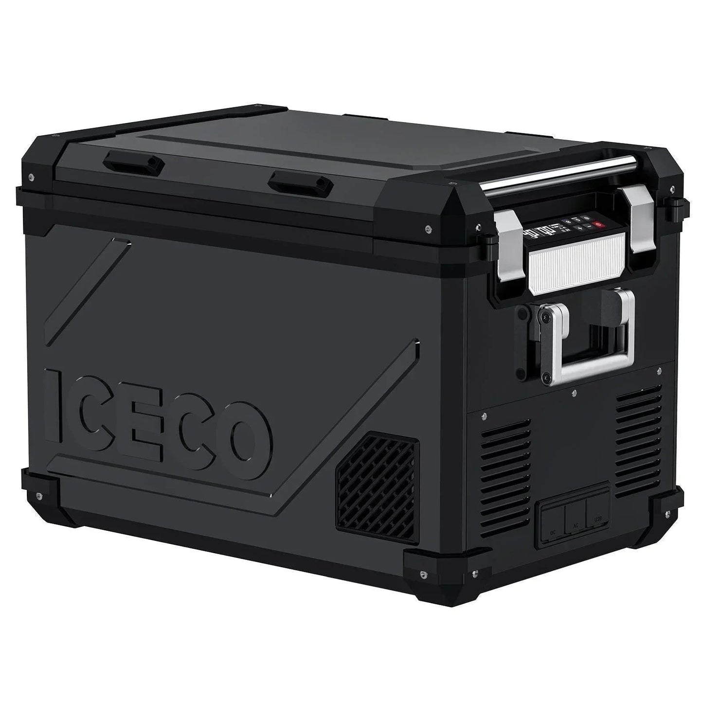 ICECO APL55 58QT Dual Zone 12 Volt Fridge Refrigerator + Magnetic Battery