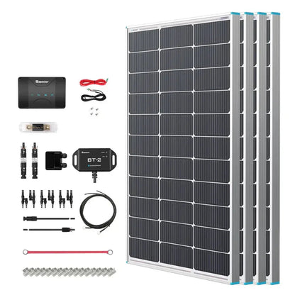 Renogy Customizable RV Solar Kit 400W 12V | DC-DC Battery Charger with MPPT