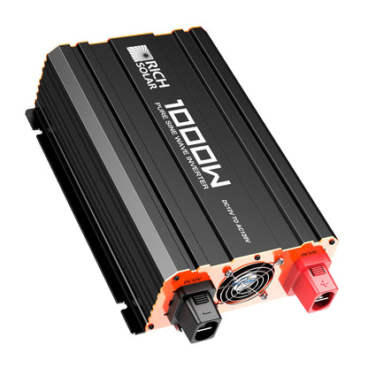 NOVA PURE 1K | 1000 Watt (1kW) 12 Volt Industrial Pure Sine Wave Inverter