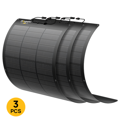 BougeRV Arch 2.0 100W N-Type Fiberglass Flexible Solar Panel
