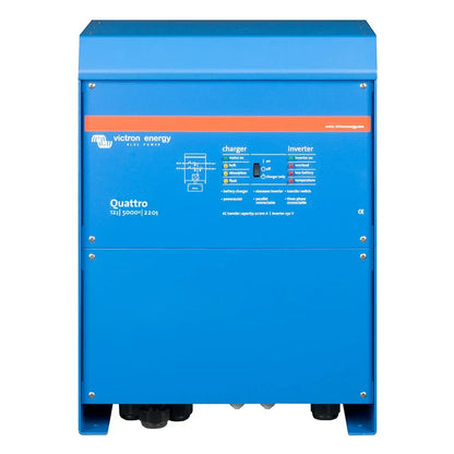 Victron Quattro 12/5000/220-100/100 120V VE.Bus (UL458) [QUA125021102]