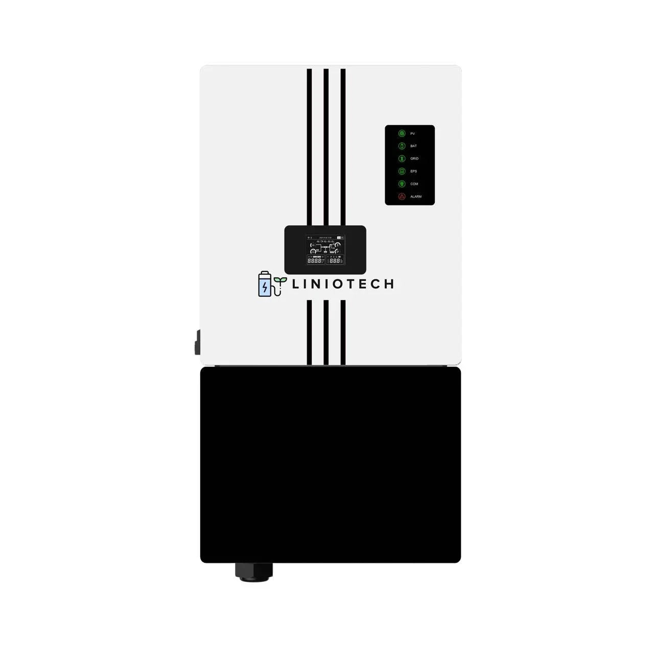 Liniotech 15KVA Hybrid Inverter All in One solar Inverter 15kW PV Input 11.4kW AC Output