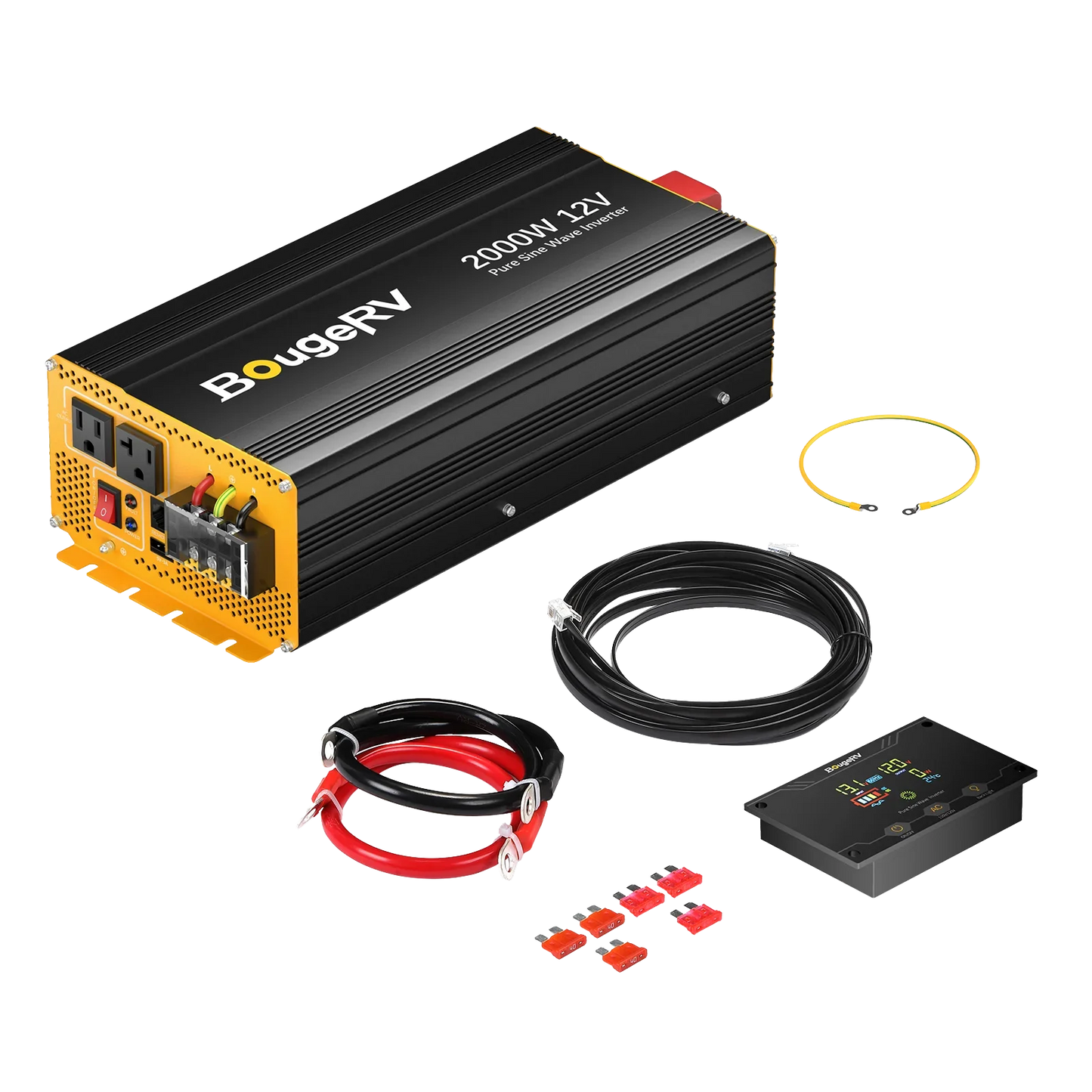 BougeRV 12V 400 Watt Flexible Solar System Kit