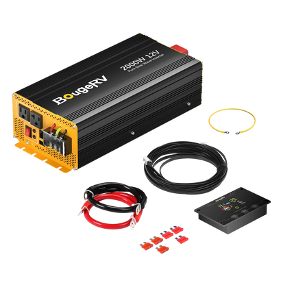 BougeRV 12V 400 Watt Rigid Solar System Kit