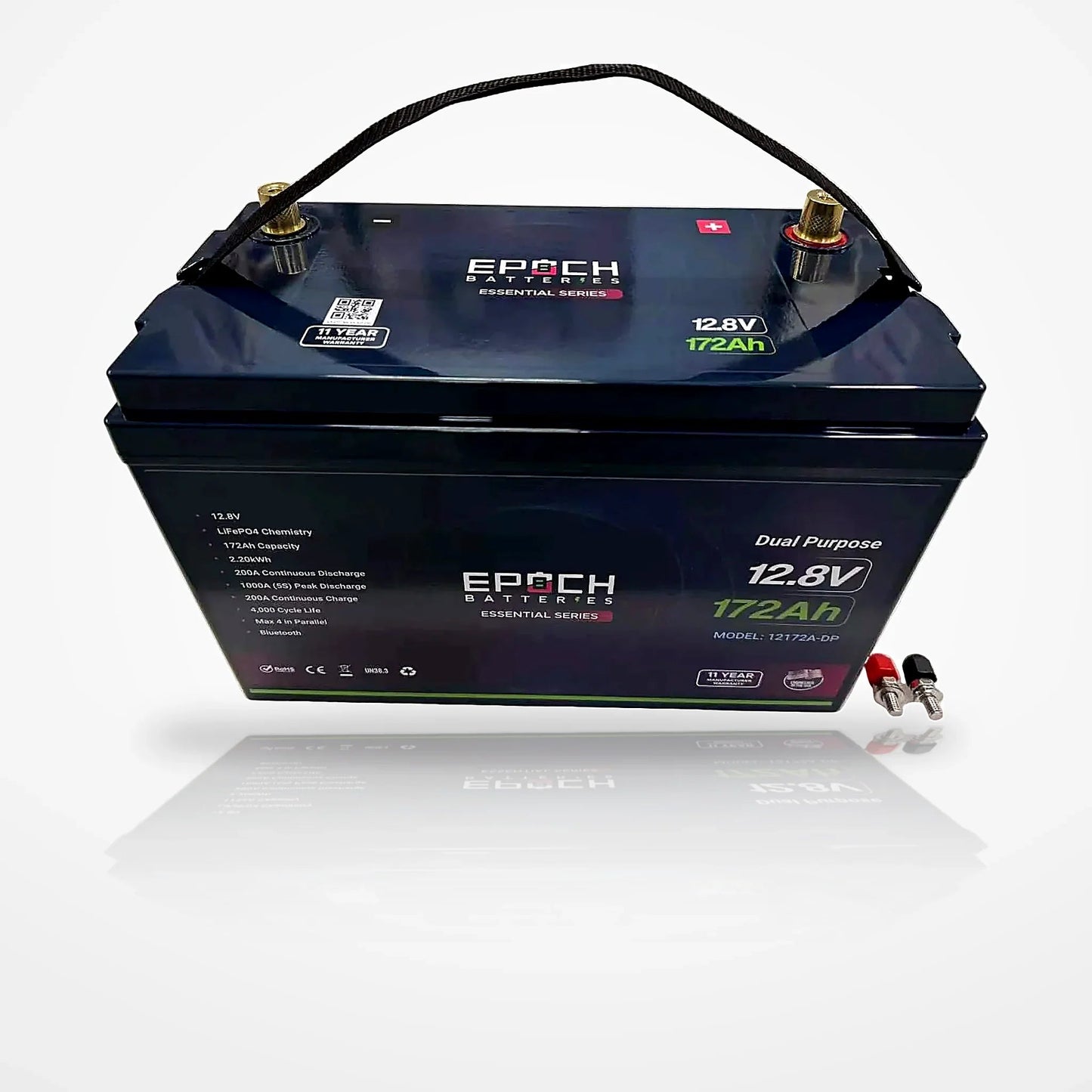 Epoch Batteries 12V 172Ah Cranking & Deep Cycle (Dual Purpose) LiFePO4 Battery - ETA AUG 14
