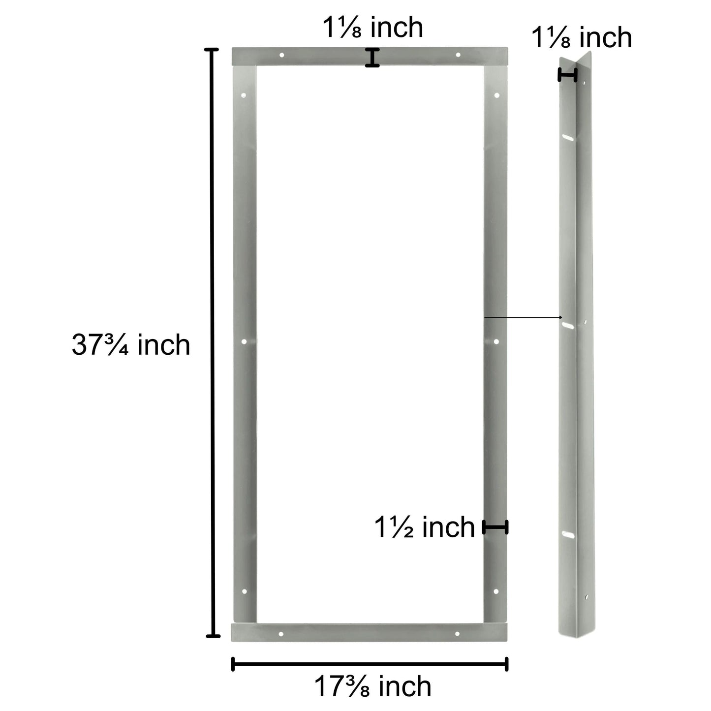 Nature's Generator 125A Automatic Transfer Switch Flush Mount for Wall Recessed Installation