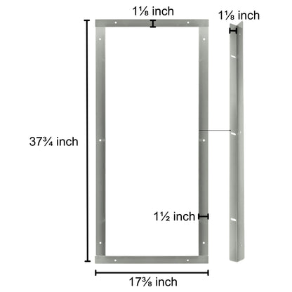 Nature's Generator 125A Automatic Transfer Switch Flush Mount for Wall Recessed Installation