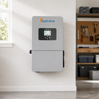 Sol-Ark Limitless 12K-2P-LL Hybrid Inverter - 12kW Output / 19.2kW Input Outdoor Rated lifestyle hero image
