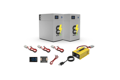 BatteryEVO 12V OWL105 2x Battery Kit (210Ah - 2.7 kWh)