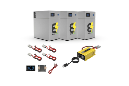 BatteryEVO 12V OWL105 3X Battery Kit (315Ah - 4.05 kWh)