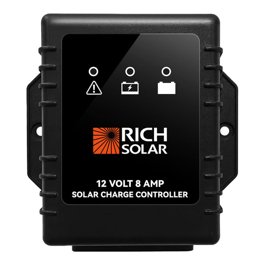 BRAVO Waterproof 8 | 8 Amp Waterproof PWM Solar Charge Controller
